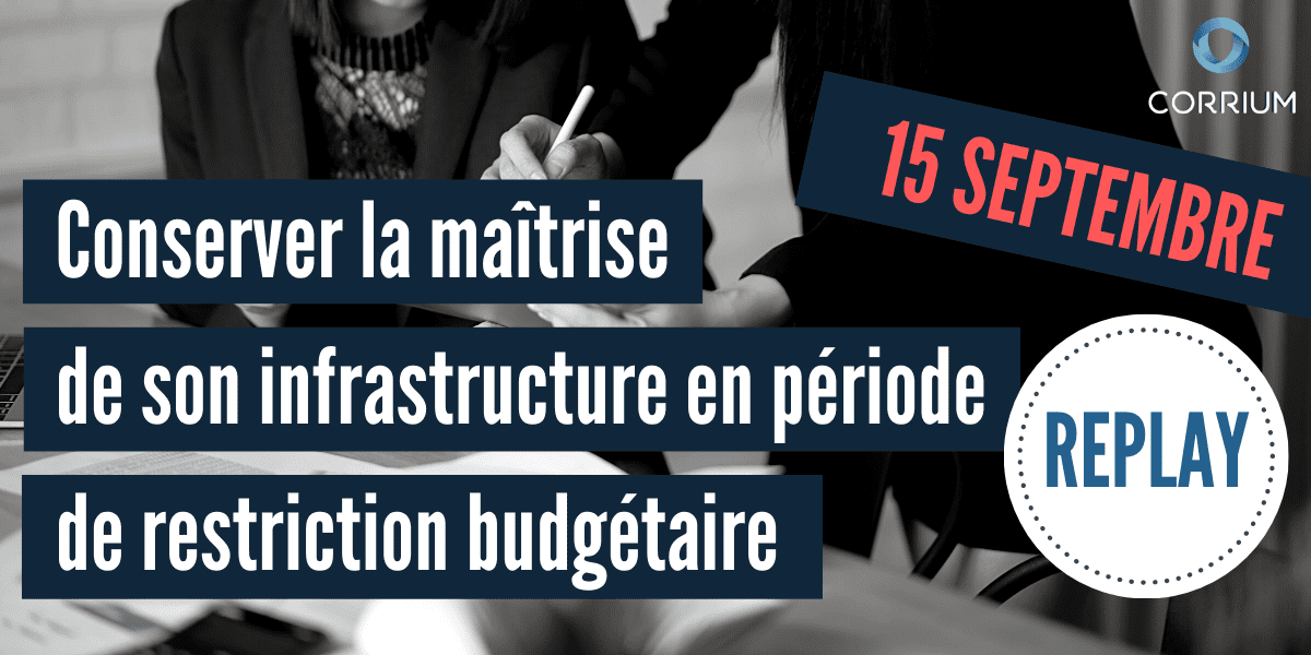 Conserver la maîtrise de son infrastructure durant une restriction budgétaire : méthode organisationnelle Conserver la maîtrise de son infrastructure durant une restriction budgétaire : méthode organisationnelle